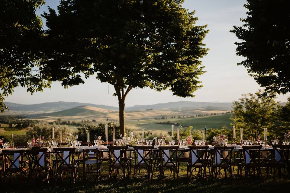 Cena con vista