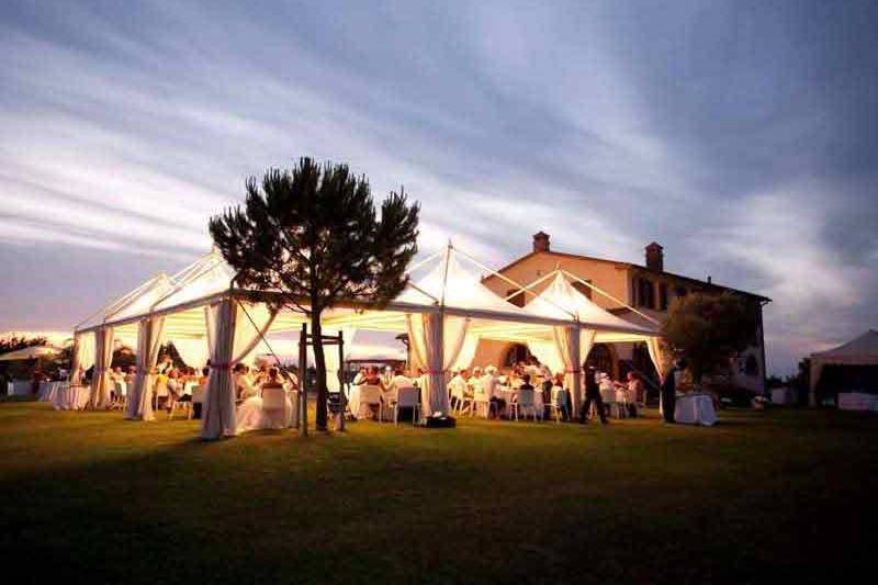 Wedding in a castle