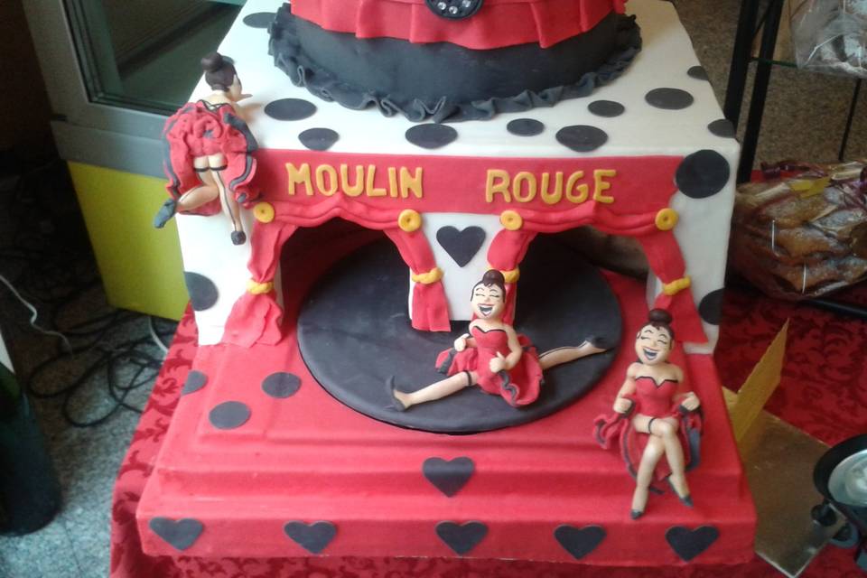 Torta pdz moulin rouge