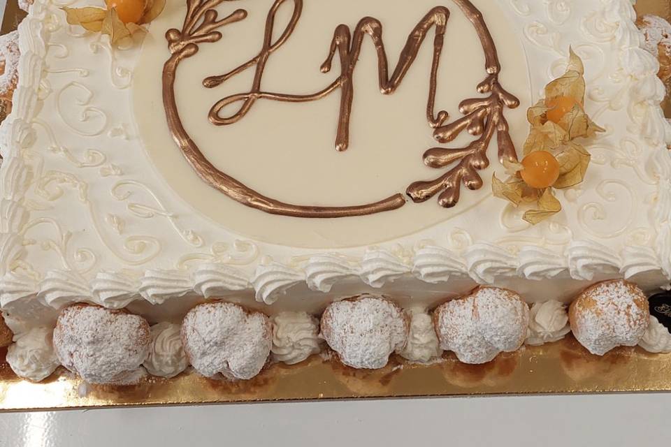 Chantilly con bignè