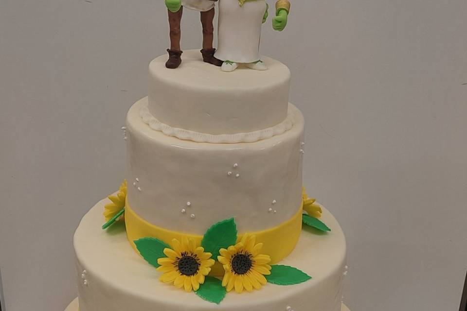 Wedding cake Shrek