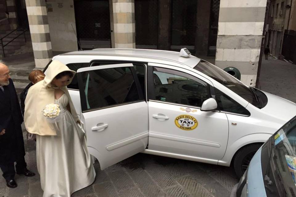 Matrimonio in taxi