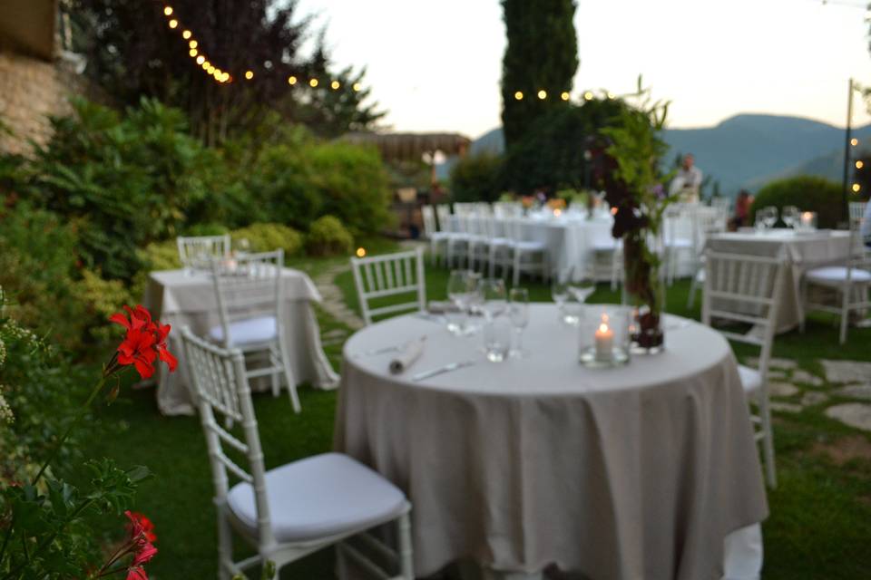 Evento in giardino