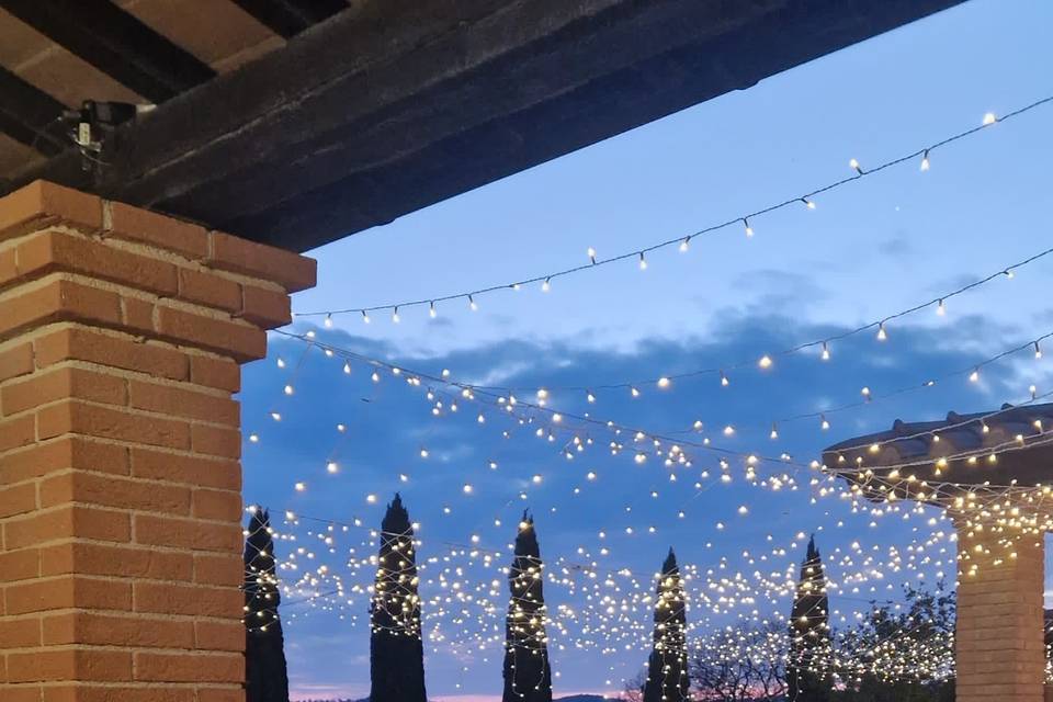 Aperitivo sotto cielo stellato