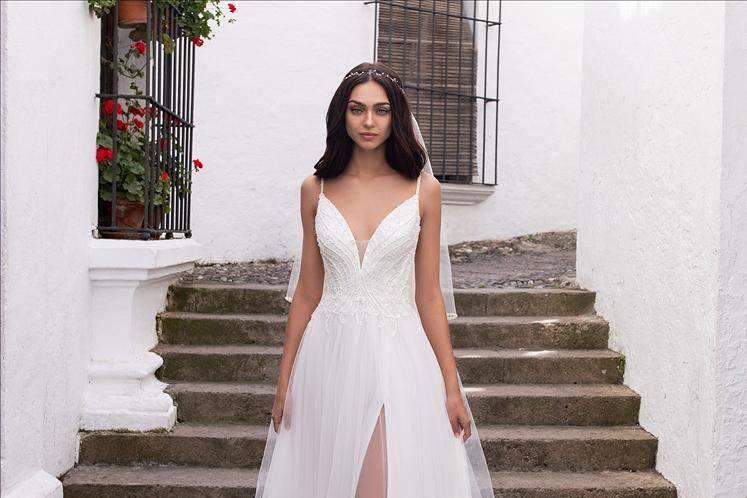 Abito Boho chic raffinato