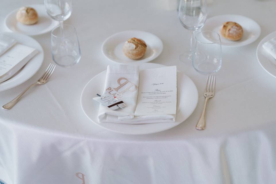 Menu con rilievo