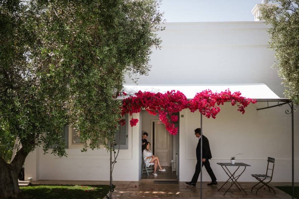 Preparazione sposa