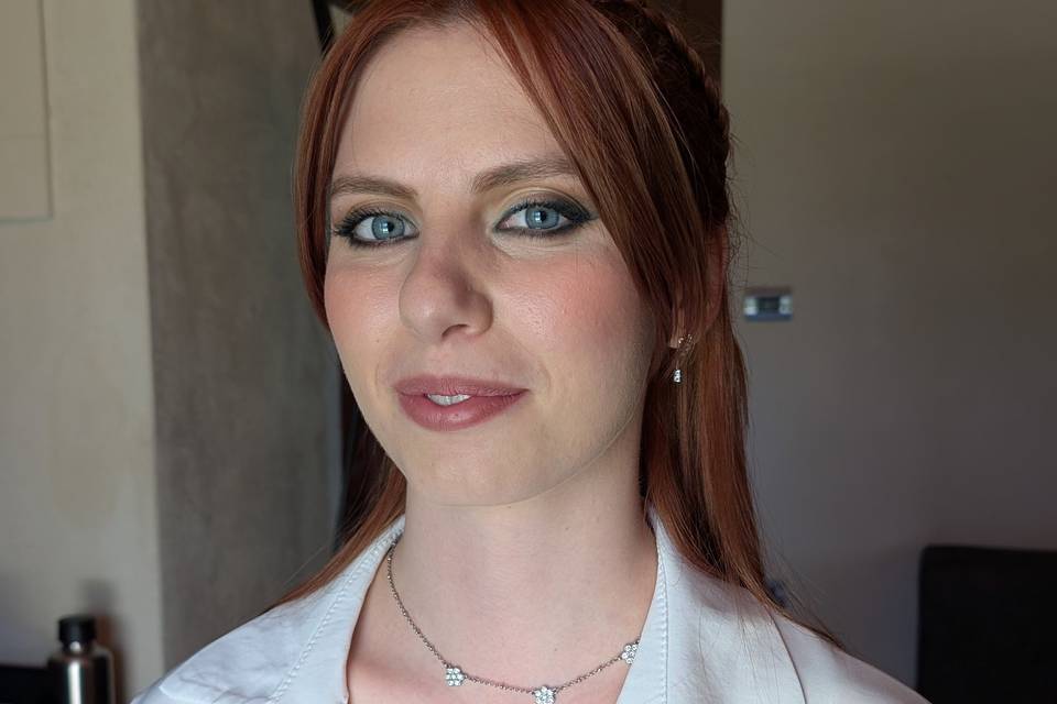 Glam makeup