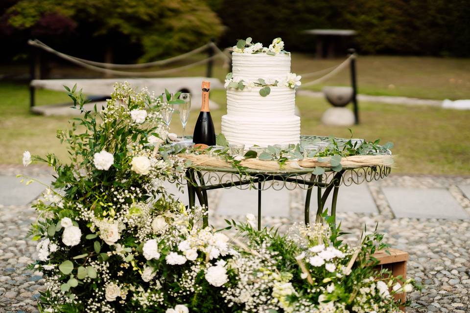 Allestimento Wedding Cake