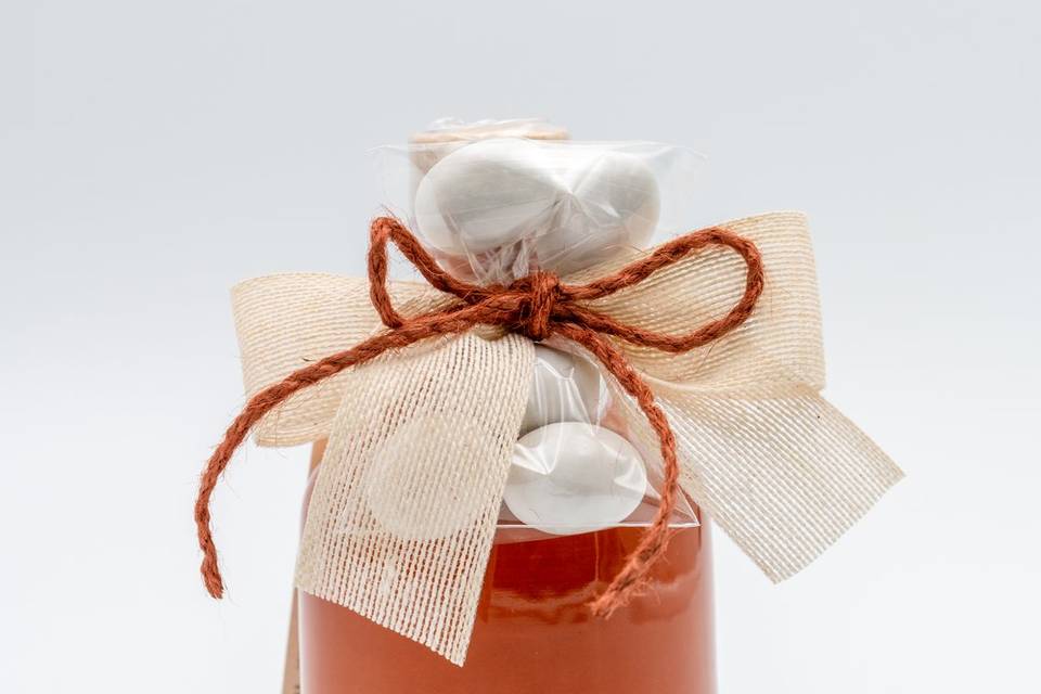 Bottiglia regalo terracotta