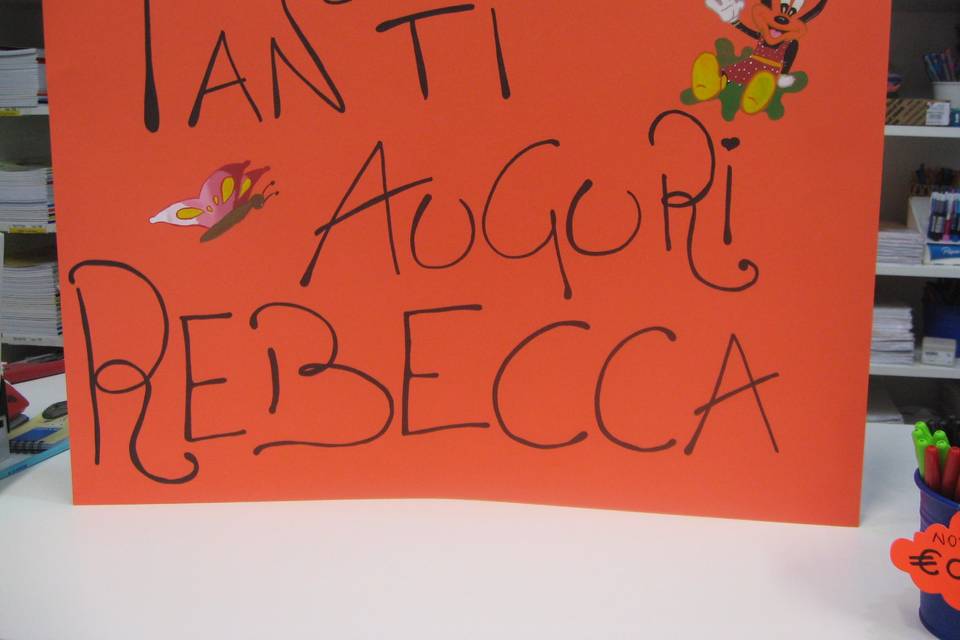 Cartellone compleanno