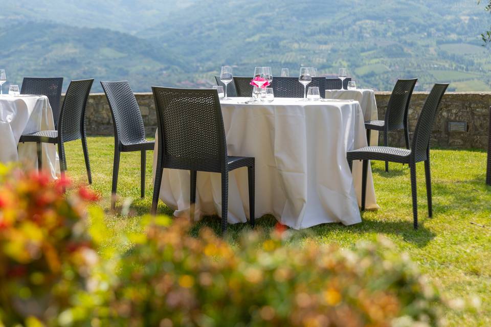 Terrazza Fattore banchetti