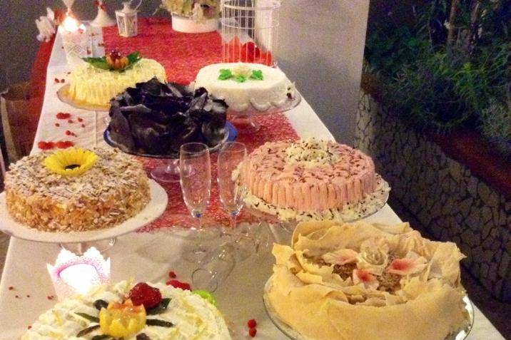 Buffet di torte