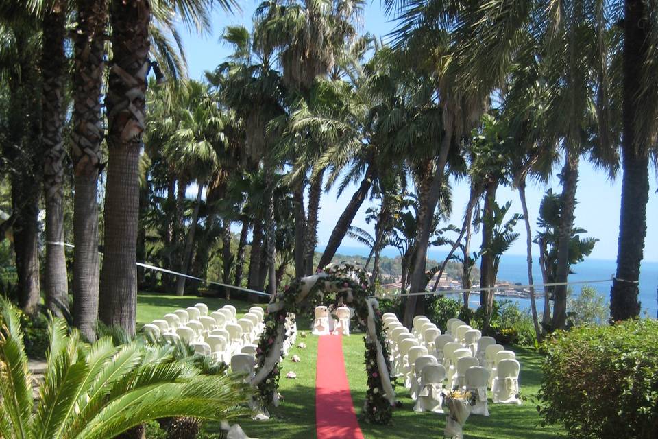 Matrimonio in villa