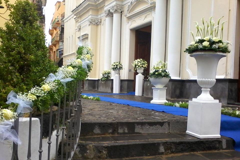 Wedding chiesa sagrato