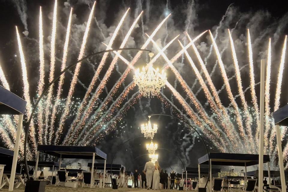 Luxury fireworks Forte dei Mar