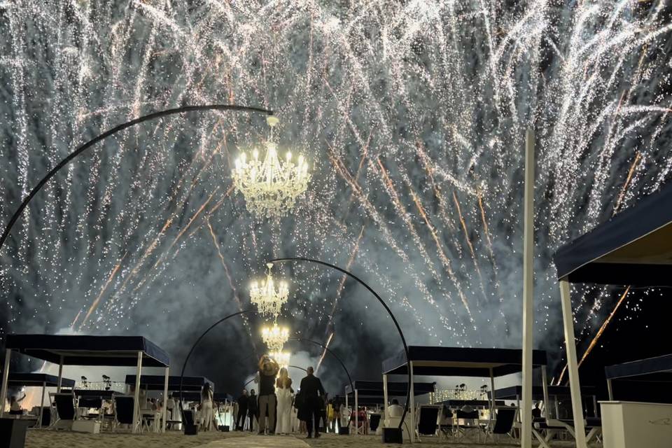 Luxury fireworks Forte dei Mar