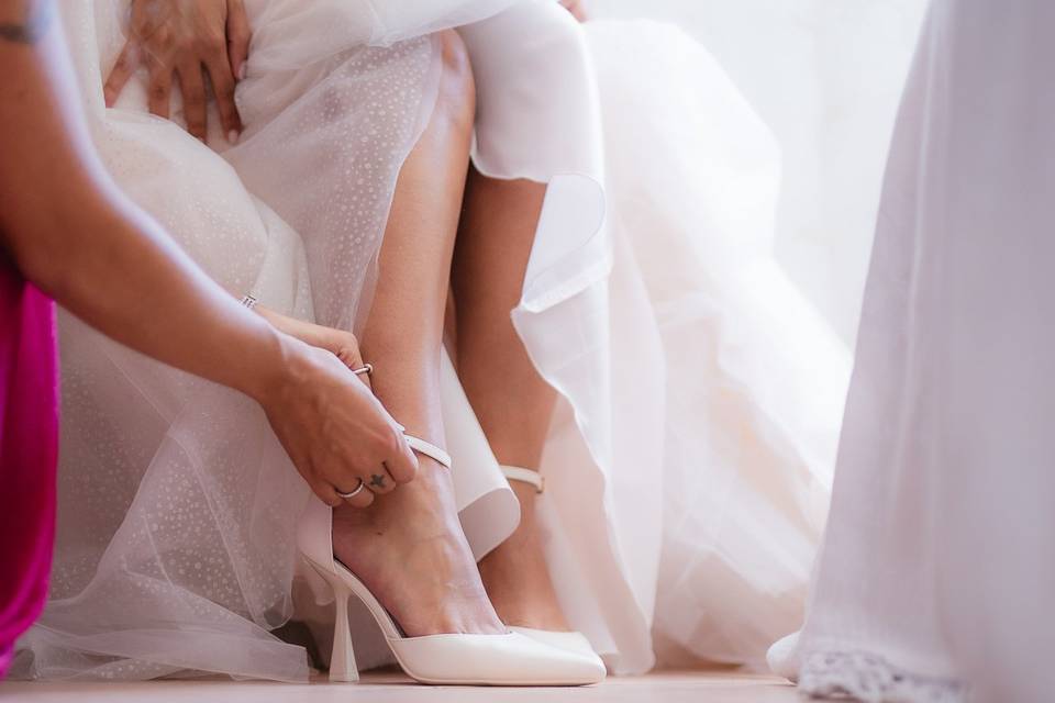 Matrimonio - scarpe da sposa