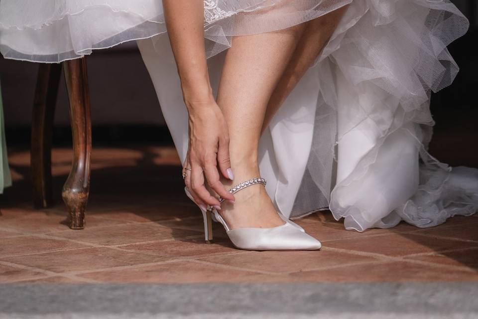 Matrimonio - scarpe da sposa