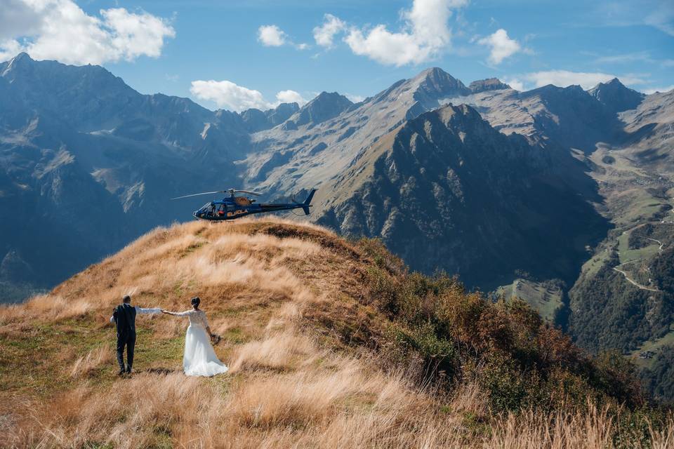 Matrimonio - montagna