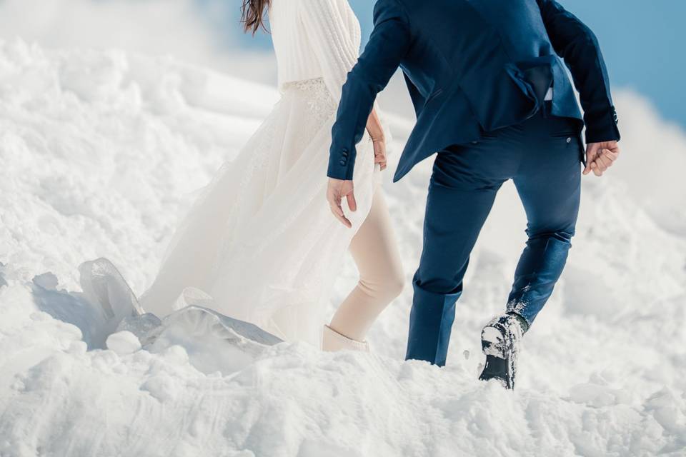 Matrimonio-montagna-neve