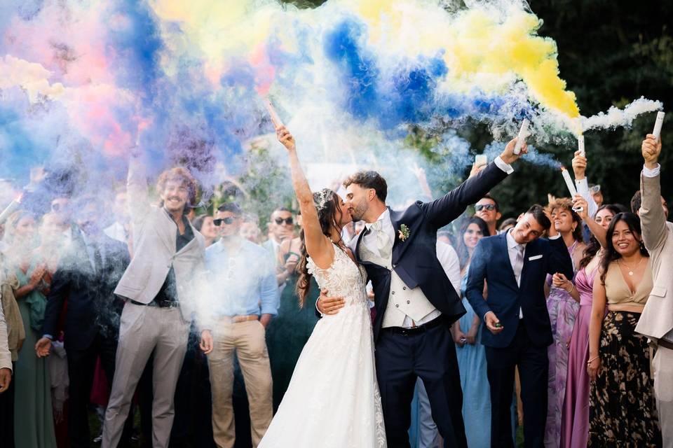Matrimonio-sposi-fuochi