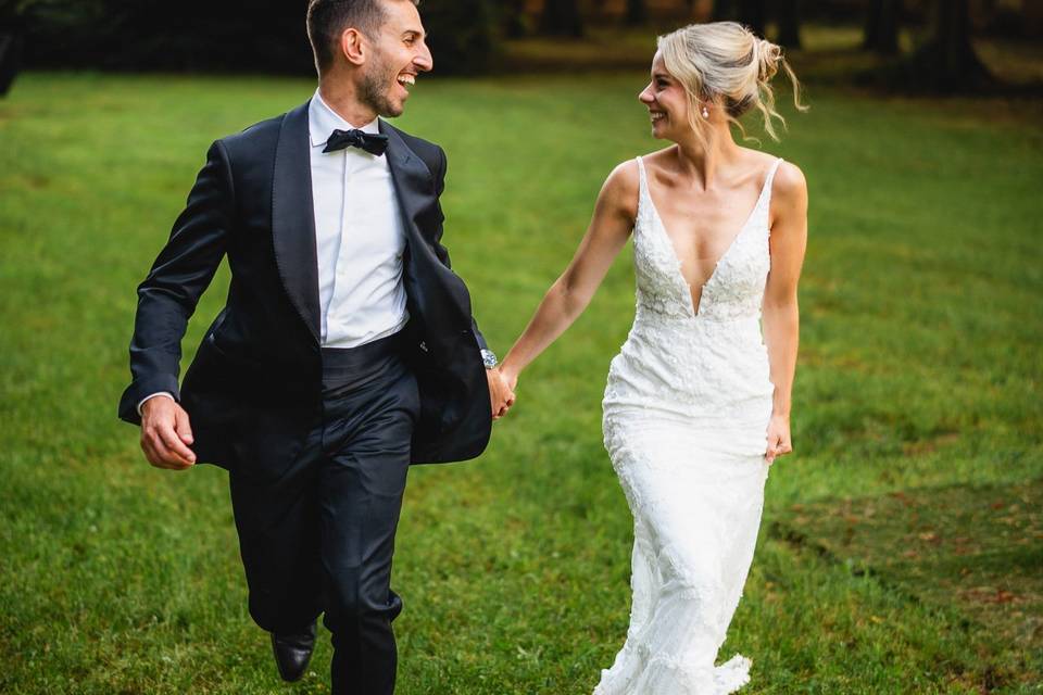 Matrimonio-sposi-verde