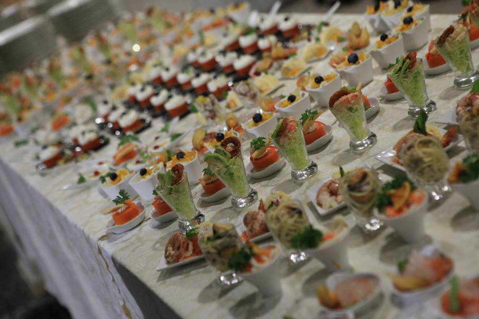 Buffet antipasti