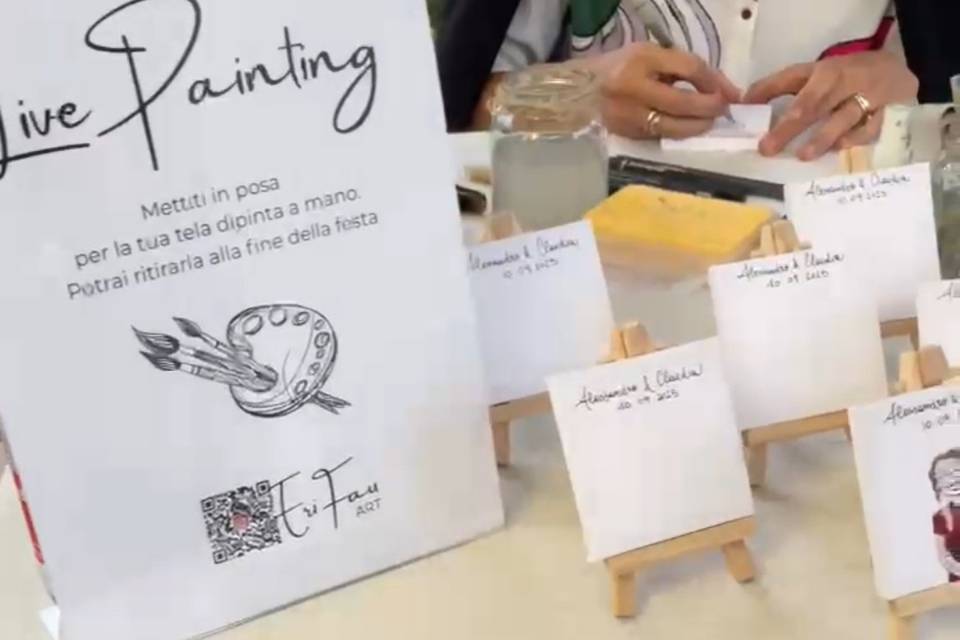 Servizio live painting