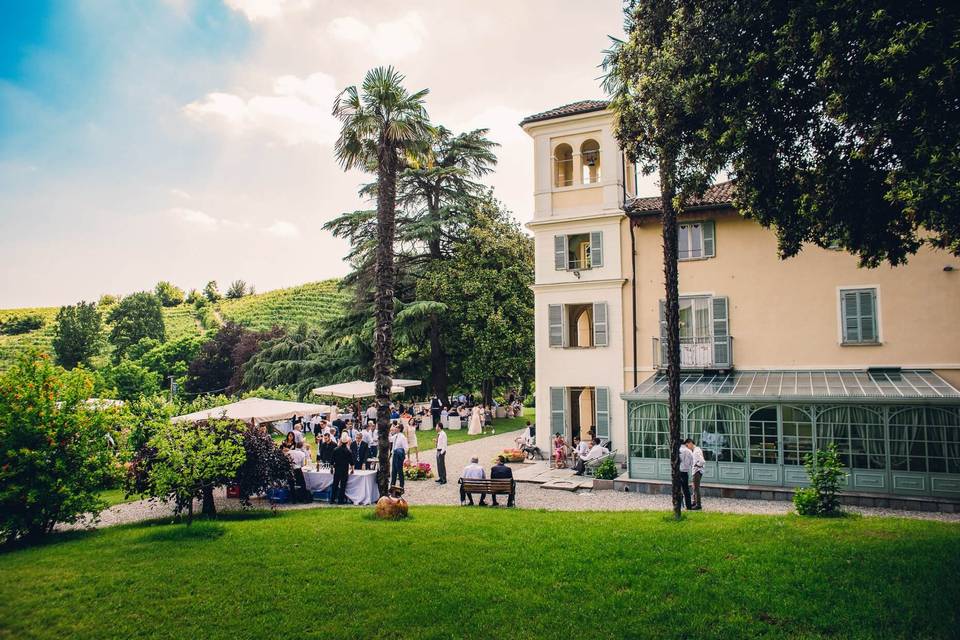 La villa ed il giardino