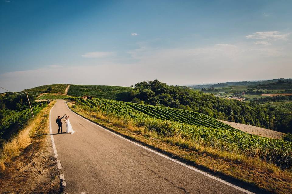 Vigneti verso Albugnano