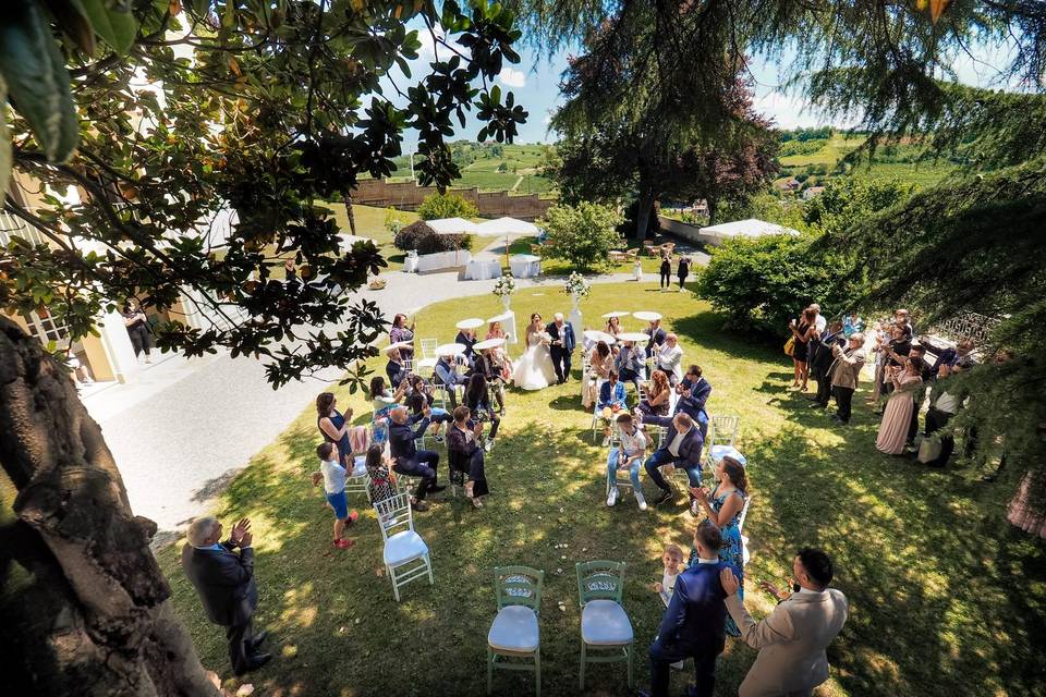 Rito civile in giardino