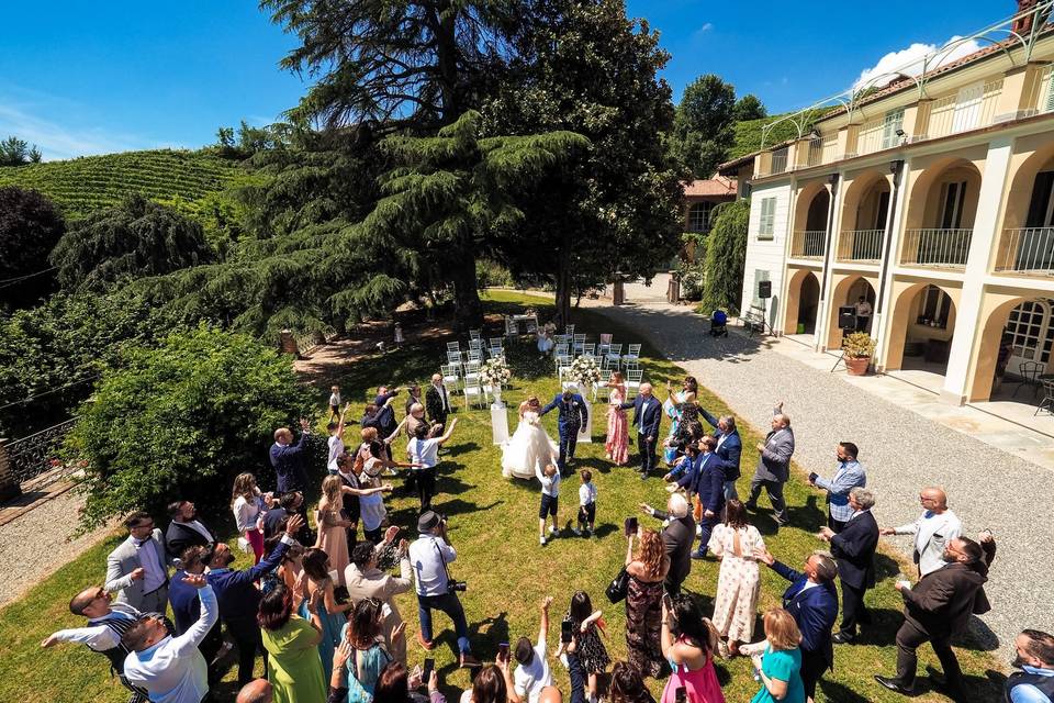 Rito civile in giardino