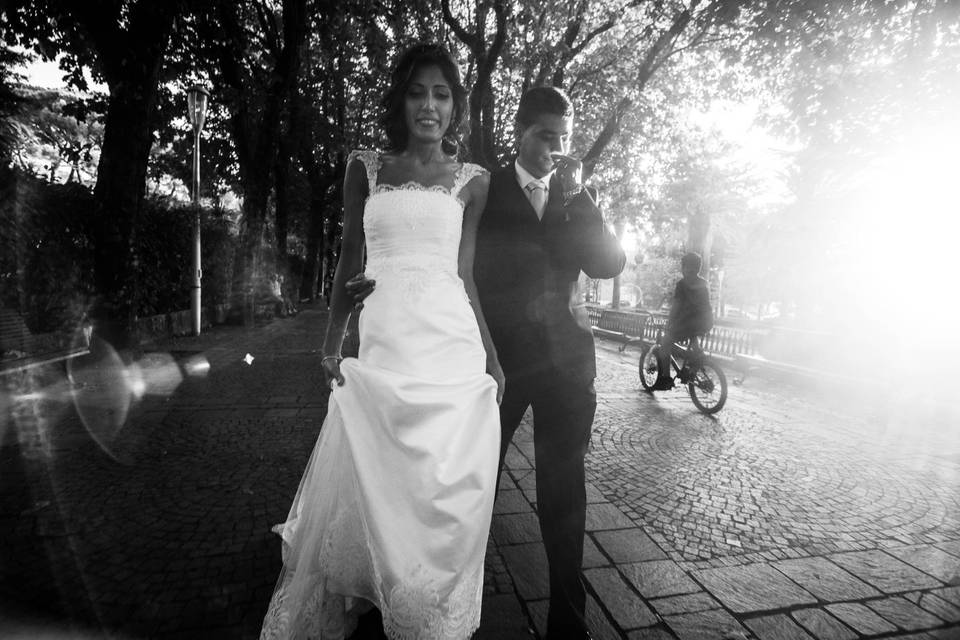 Street wedding