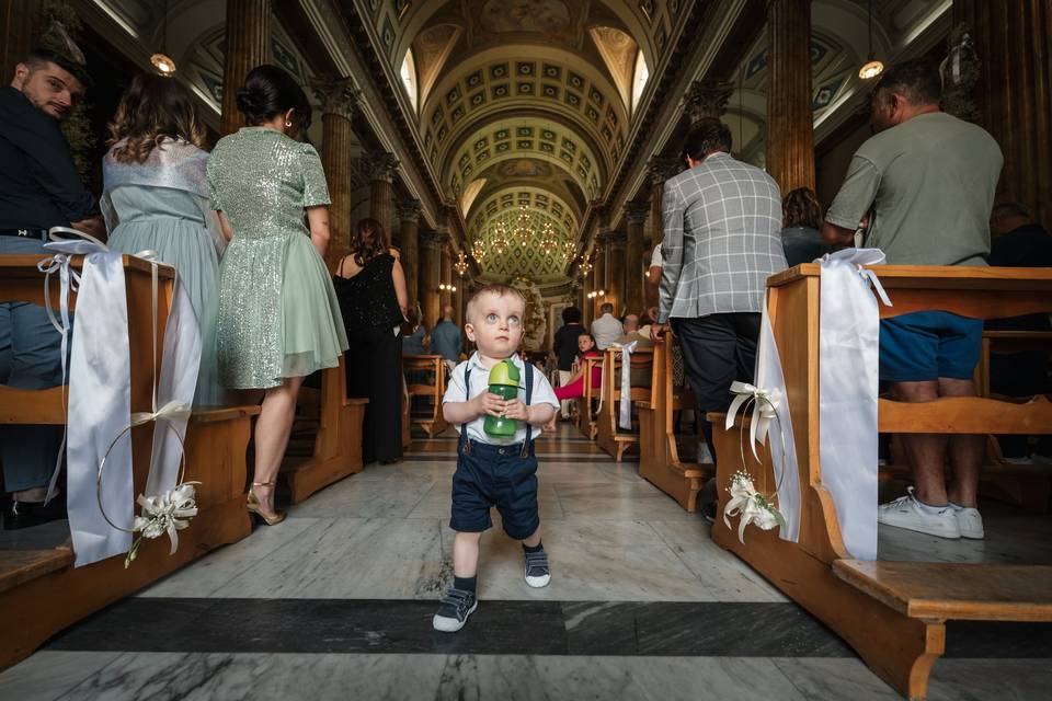 I bimbi in chiesa