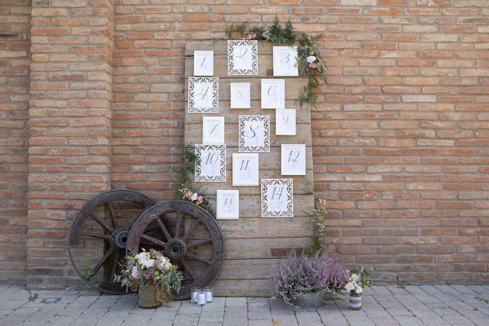 Allestimento Matrimoni