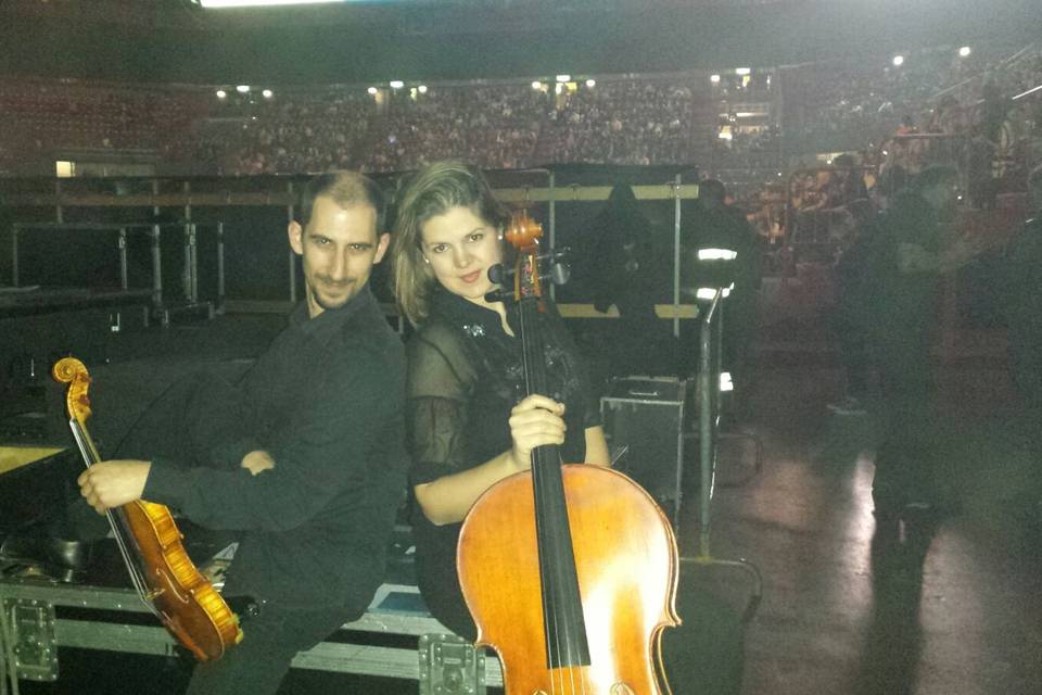 Pop duo violino e violoncello