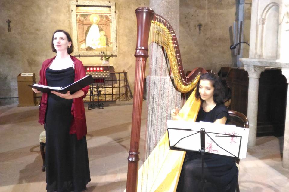 Cerimonia arpa e soprano