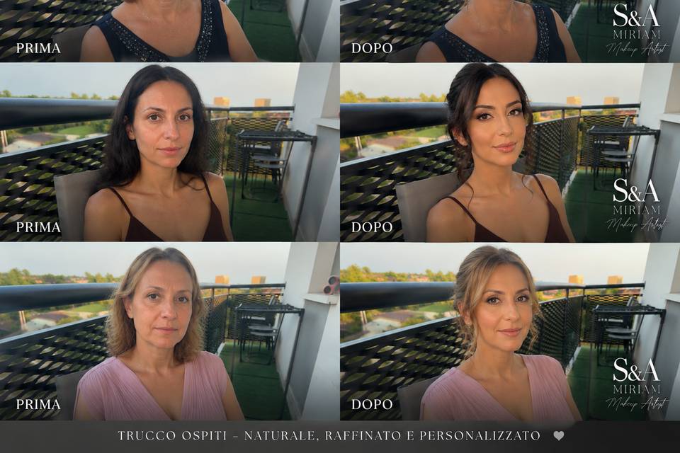 Trucco e acconciatura ospiti