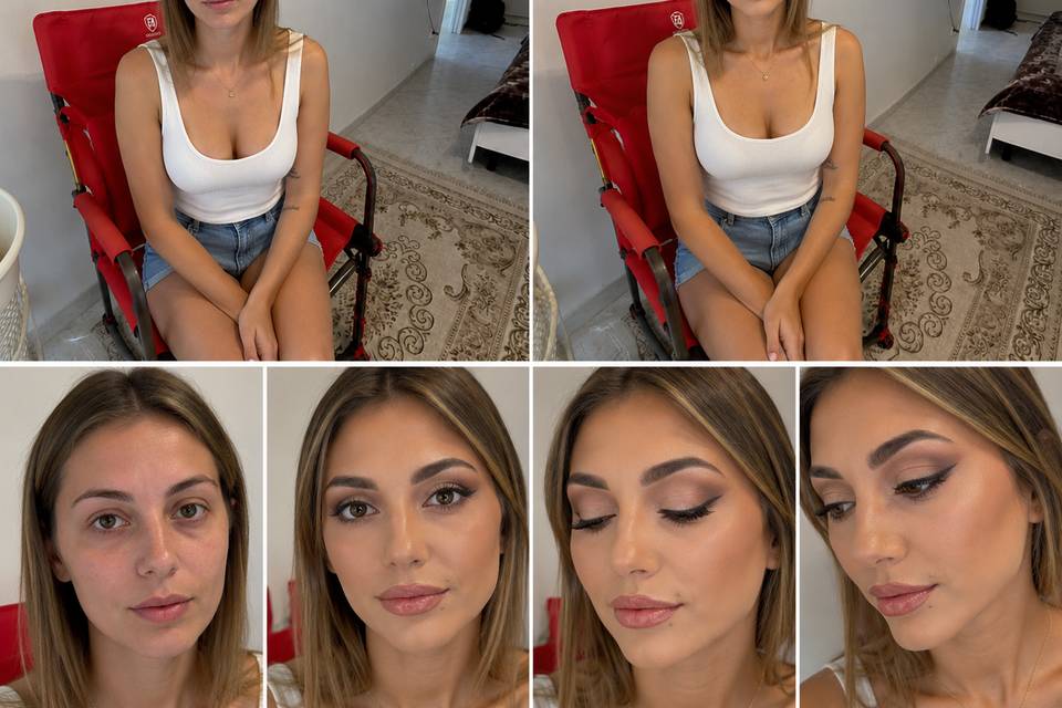 un make-up sposa elegante e lu