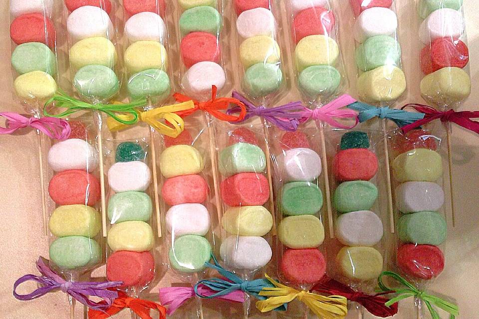 Spiedini marshmallows