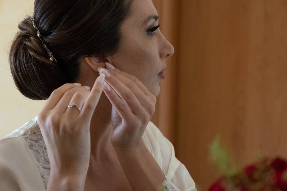 Preparazione sposa