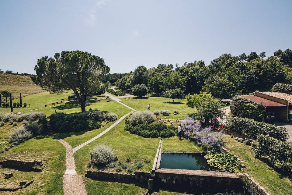 Il giardino ovest