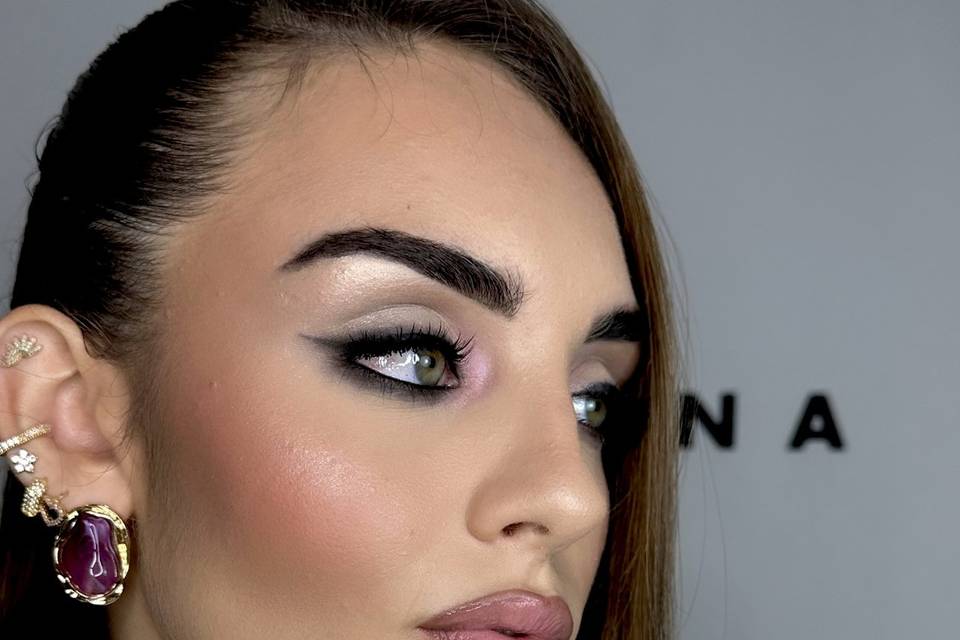 Make-up glam d’impatto