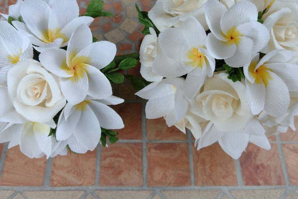 Bouquet frangipane