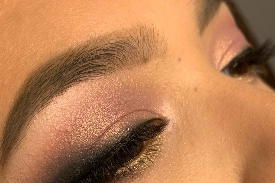 Trucco sposa rosa oro