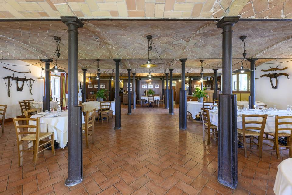 La sala ristorante