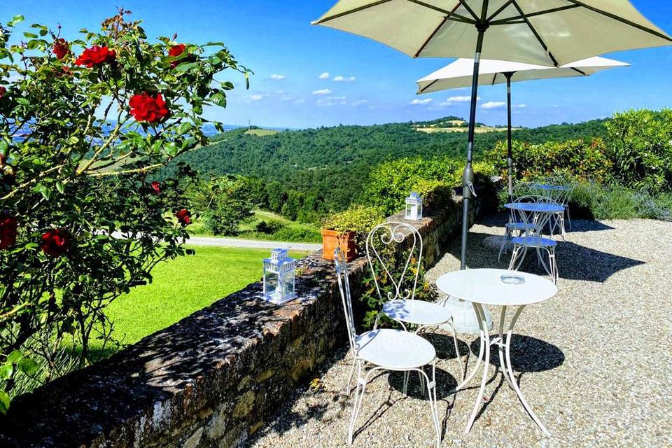 La terrazza del Ristorante