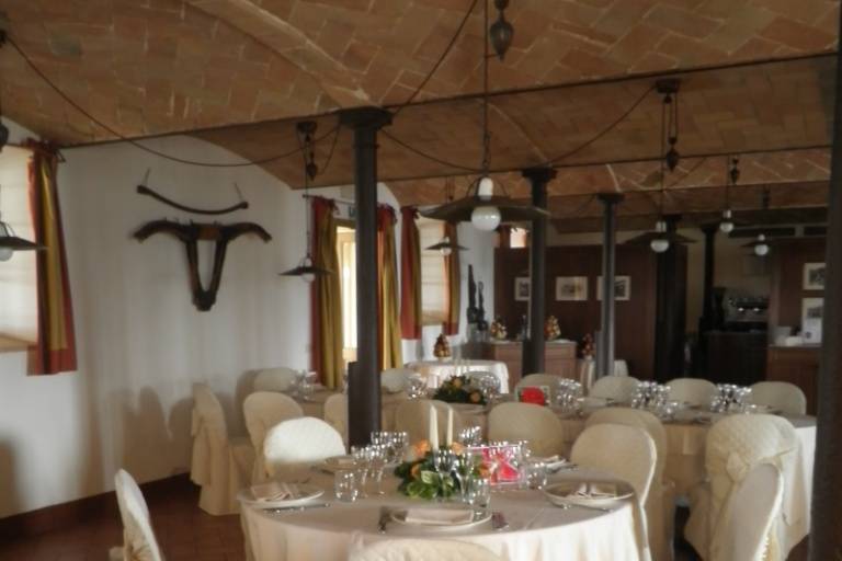 La sala ristorante