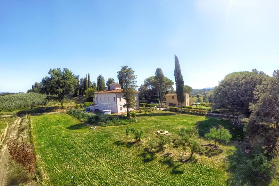 Panoramica parco per catering